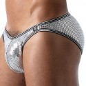 TOF Paris Star Bikini Briefs - Silver