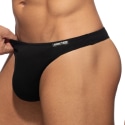 Addicted Cotton Thong - Black