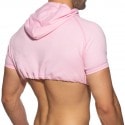 Addicted Crop Hoody - Pink