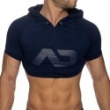 Addicted Crop Hoody - Navy