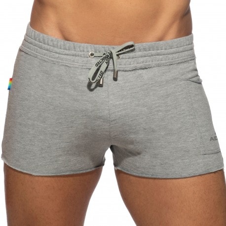 Addicted Trendy Shorts - Heather Grey