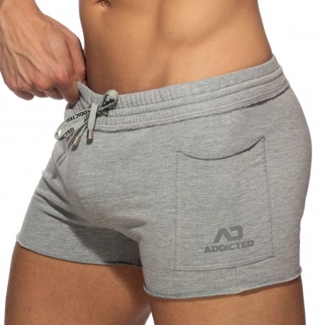 Addicted Trendy Shorts - Heather Grey