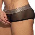 Addicted Snake Net Trunks - Black - Gold