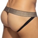 Addicted Snake Net Jockstrap - Black - Gold