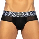 ES Collection Slip Push Up C-Trough Zebra Noir