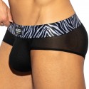 ES Collection Slip Push Up C-Trough Zebra Noir