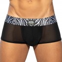 ES Collection Boxer Court Push Up C-Trough Zebra Noir