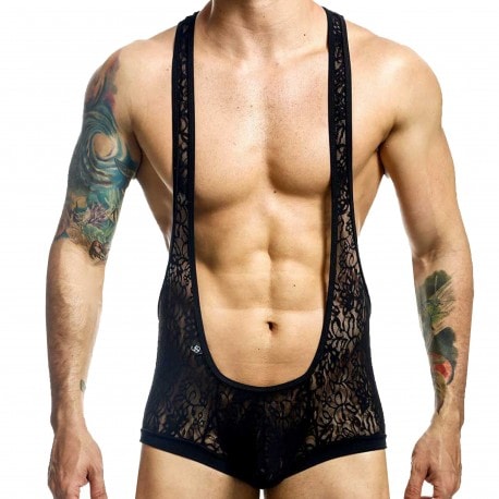 Joe Snyder Lace Bulge Singlet - Black