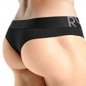 Rounderbum Package Cotton Thong - Black