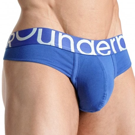 Rounderbum Package Cotton Thong - Blue