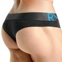 Rounderbum Package Cotton Thong - Charcoal