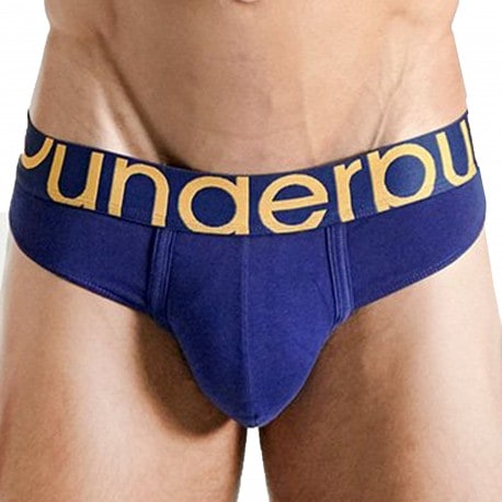 Rounderbum Package Cotton Thong - Navy