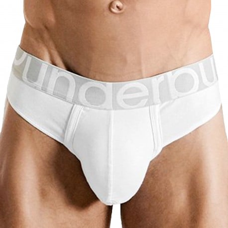 Rounderbum Package Cotton Thong - White