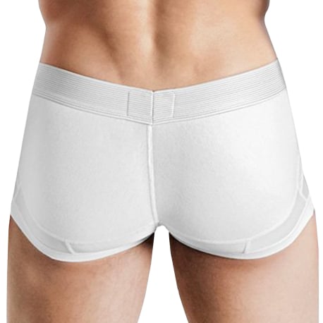 Rounderbum Anatomic Cotton Trunks - White