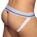 Addicted Jock Strap Basic Colors Coton Marin - Blanc