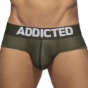 Addicted Push Up Mesh Briefs - Khaki