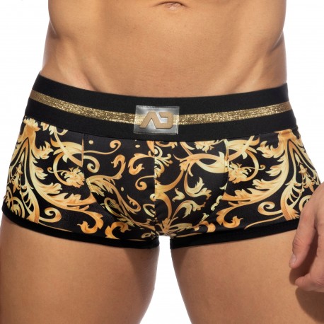 Addicted Versailles Golden Trunks - Black