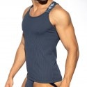 ES Collection Recycled Rib Tank Top - Navy