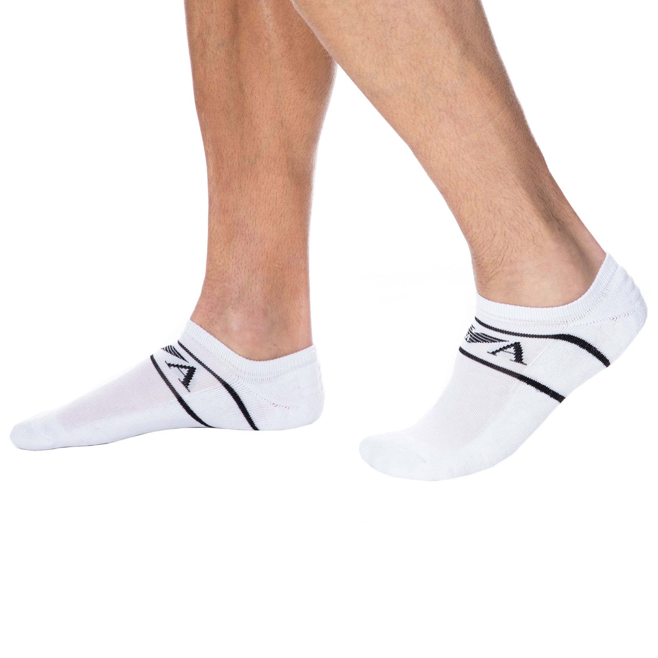 white armani socks