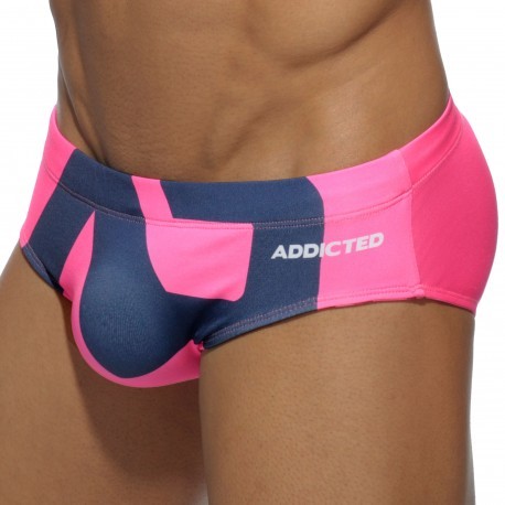 Addicted Spike Swim Briefs - Royal - Aqua