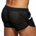 AD Fetish Pocket Rocky Shorts - Black - White