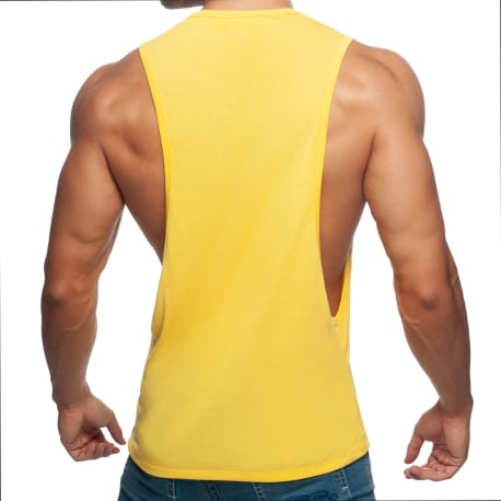 Addicted AD Low Rider Tank Top - Yellow