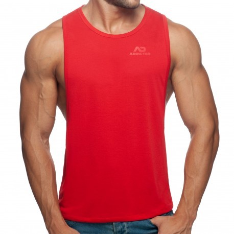 Addicted AD Low Rider Tank Top - Red