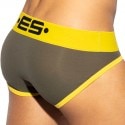 ES Collection Sportive Microfiber Briefs - Khaki