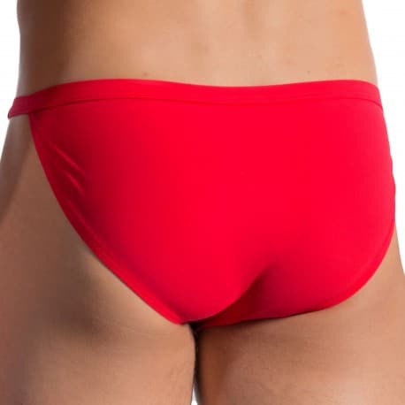 Olaf Benz BLU 1200 Tanga Swim Briefs - Dark Red