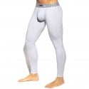 ES Collection Basic Cotton Long John - White