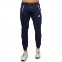 Addicted Double Zip Jogging Pants - Navy