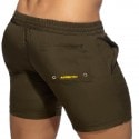 Addicted Long Basic Swim Short - Khaki