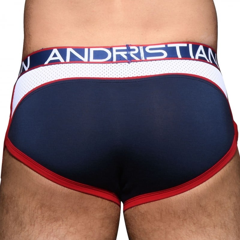 Andrew Christian Almost Naked Retro Meshtrunks Navy Inderwear