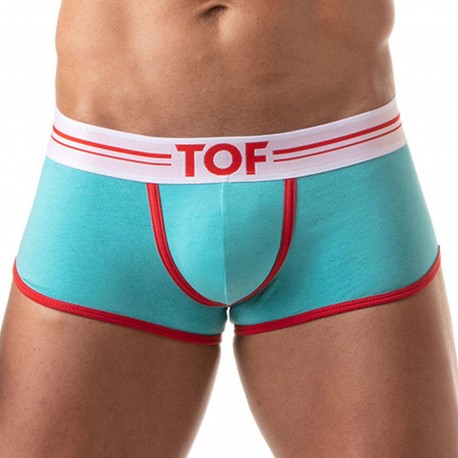 TOF Paris French Cotton Trunks - Turquoise