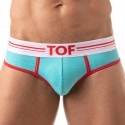 TOF Paris French Cotton Briefs - Turquoise