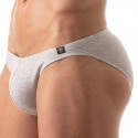 TOF Paris French Cotton Bikini Briefs - Heather Grey