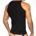 ES Collection Recycled Rib Tank Top - Black