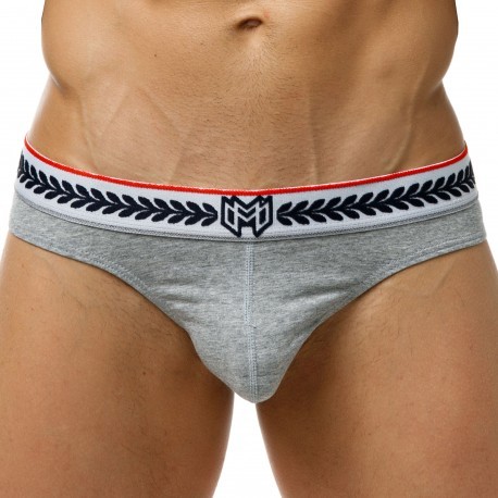 Addicted Cotton thong charcoal