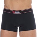 Diesel Denim Division Microfiber Boxer Briefs - Black