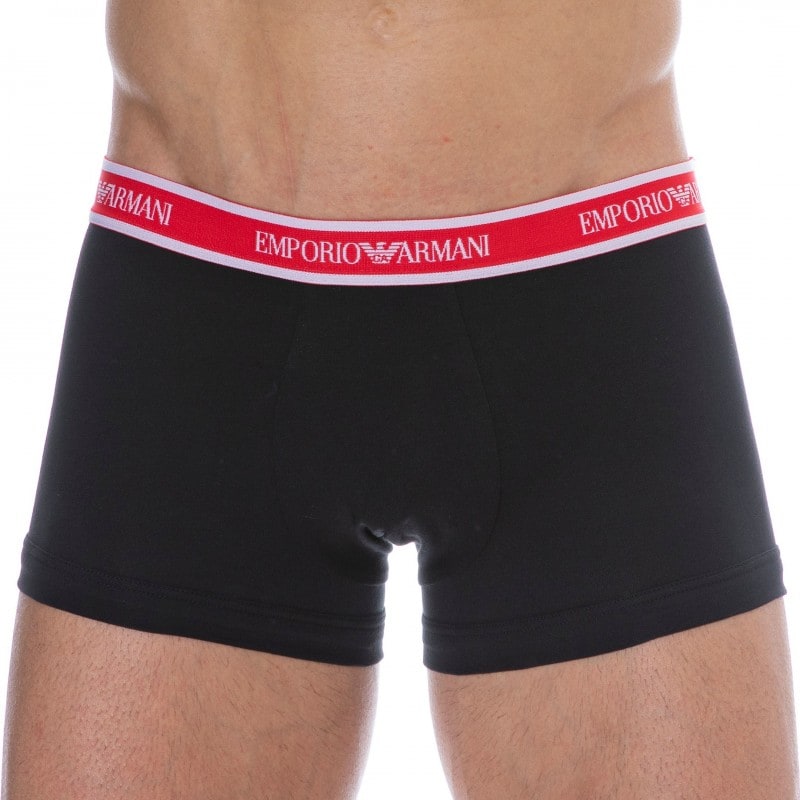 black and red calvin klein boxers