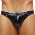 Modus Vivendi Latex Low Cut Briefs - Black