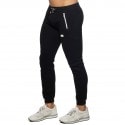 Addicted Double Zip Jogging Pants - Black