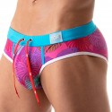 TOF Paris Floral Swim Briefs - Pink