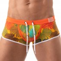 TOF Paris Floral Swim Trunks - Yellow