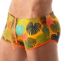 TOF Paris Floral Brazilian Swim Trunks - Yellow