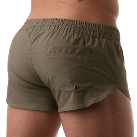 TOF Paris Short de Bain Kaki