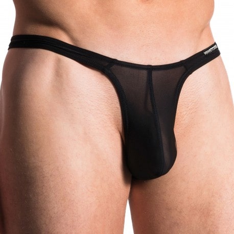 Manstore M101 Tower Thong - Black