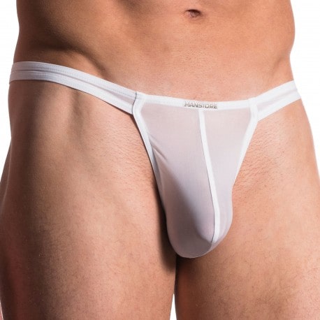 Manstore M101 Bungee Thong - White