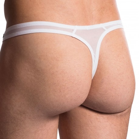 Manstore M101 Push Up Thong - White