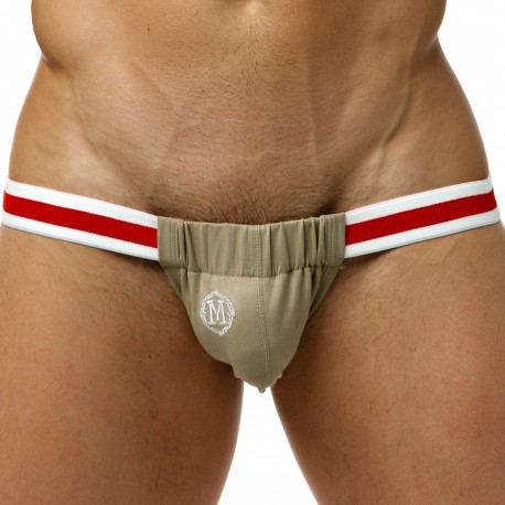 Marcuse Maximo Cotton Jockstrap - Olive